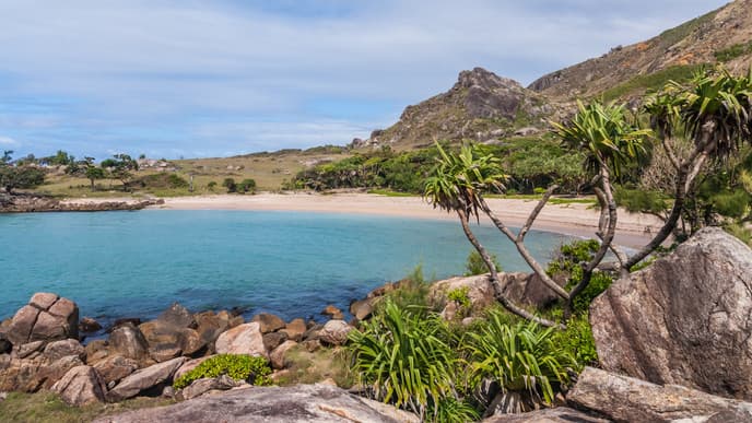 Dem Paradies so nahe in der Bucht von Lokaro