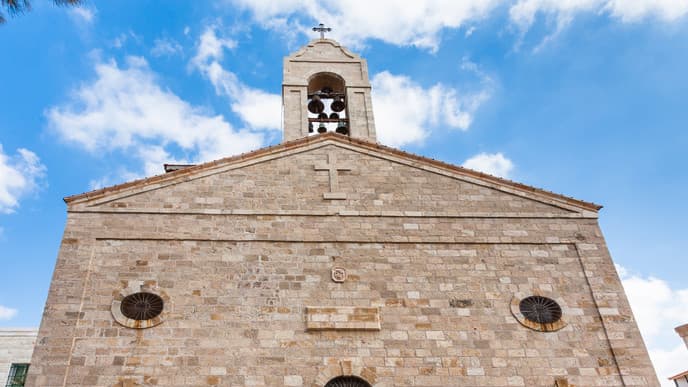 See the Ancient Mosaic Map of the Holy Land
