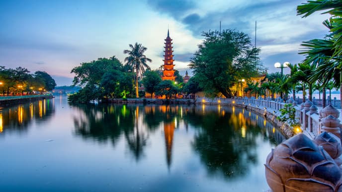 Take a guided tour of Hanoi
