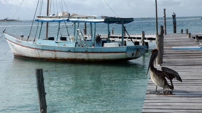 Last sunset in Belize