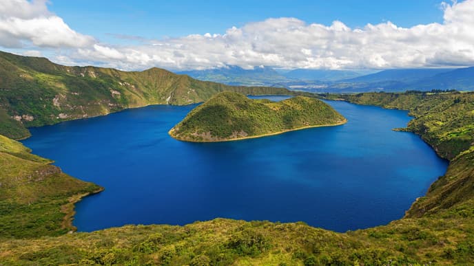 The Equator & volcano riding