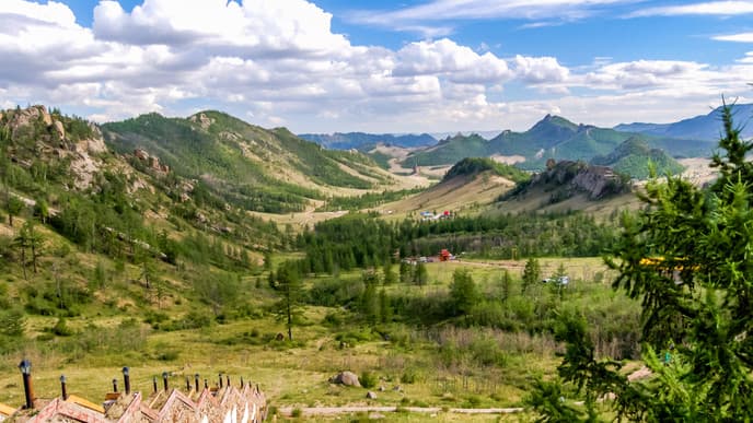 The majestic Gorkhi-Terelj National Park
