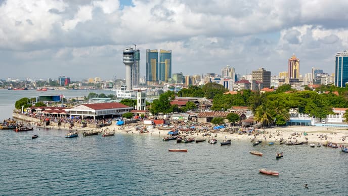 Arrival in Dar Es Salaam
