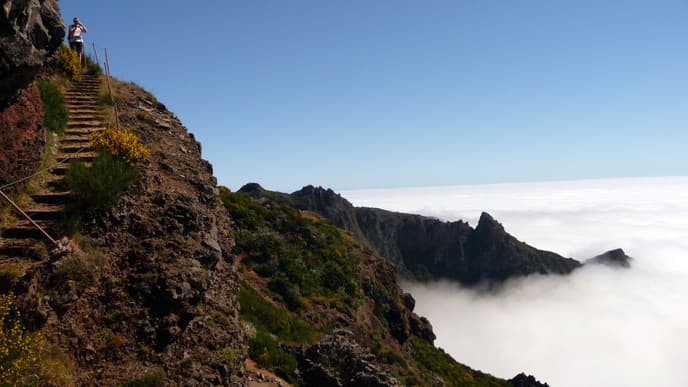 Aussicht vom Pico Ruivo