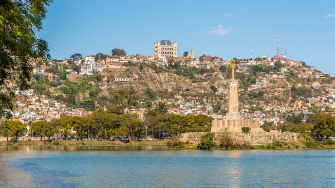 Ankunft in Antananarivo