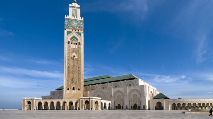 Arrival in Casablanca