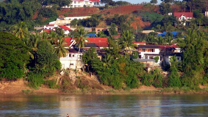Anreise über Thailand