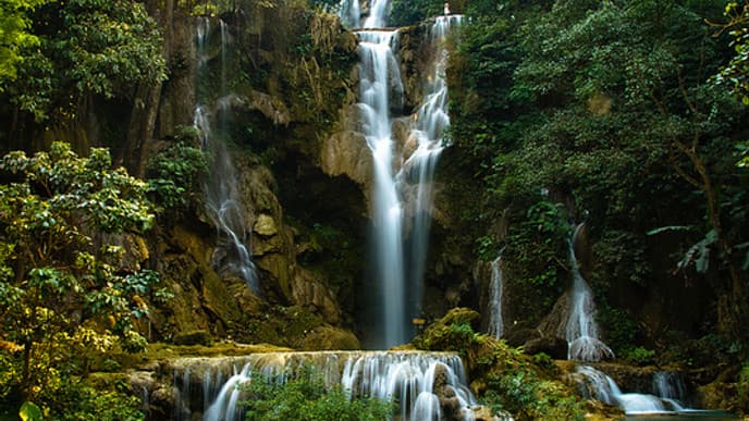 Wasserfälle & exotische Schmetterlinge
