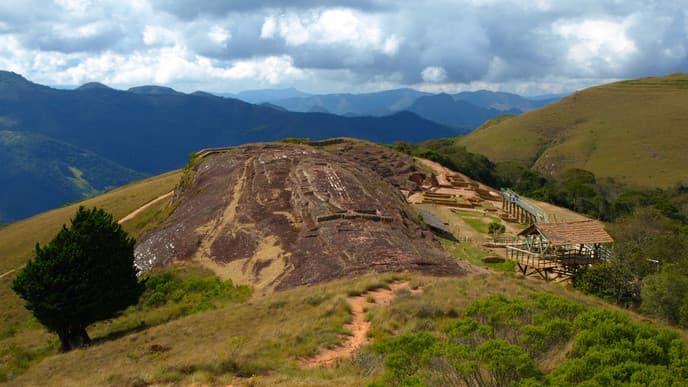 View of the Inca, Amazon and the Andes