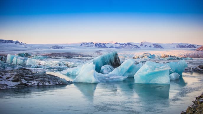 Wo Eisberge ins Meer fließen