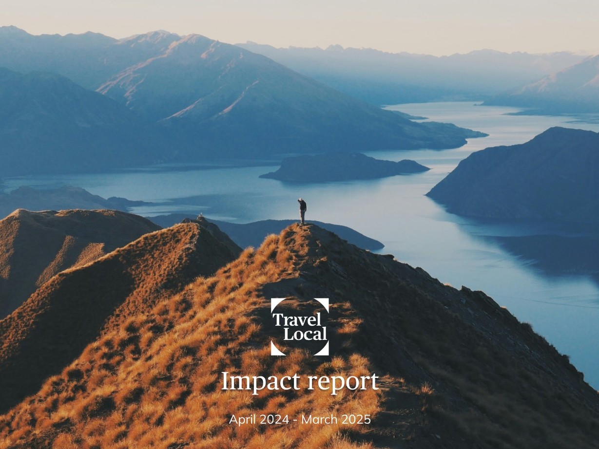 Download the 2024 TravelLocal Impact Report to find out how we're making a difference through responsible tourism