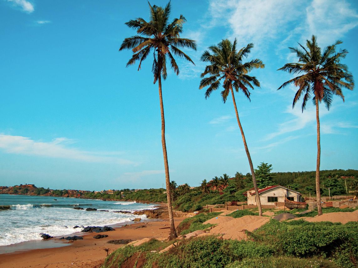 Elmina beach, Ghana