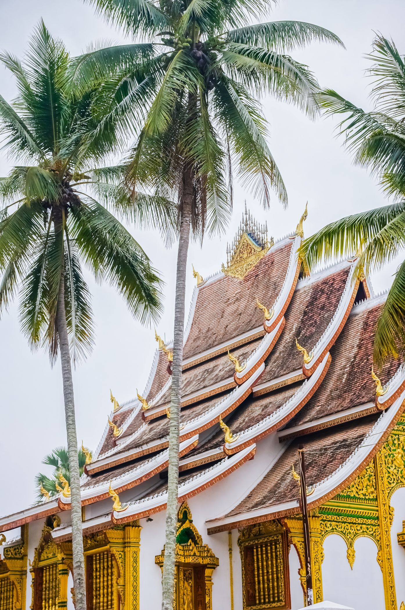 Temple roof in Laos