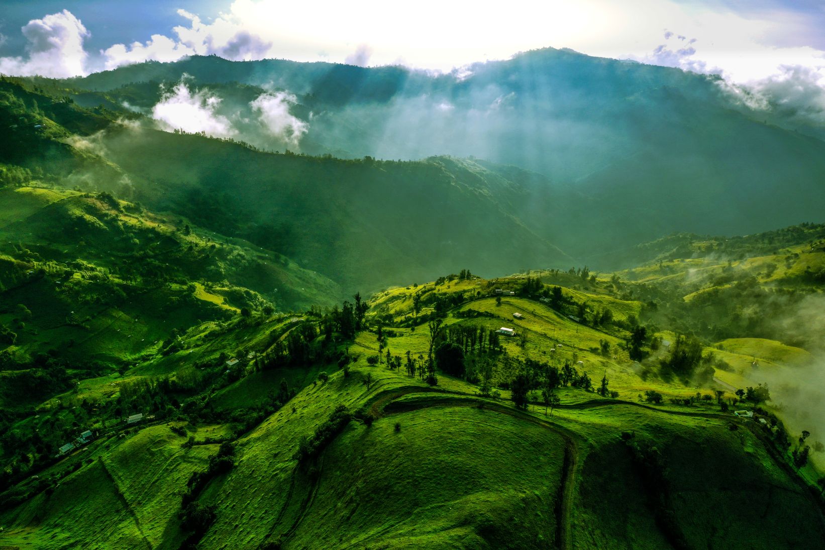 Pinllopata landscape, Ecuador