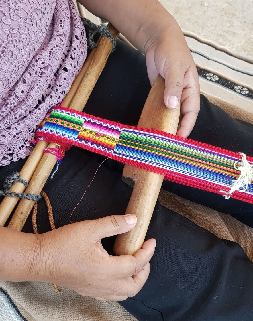 Traditional weaving in Chile