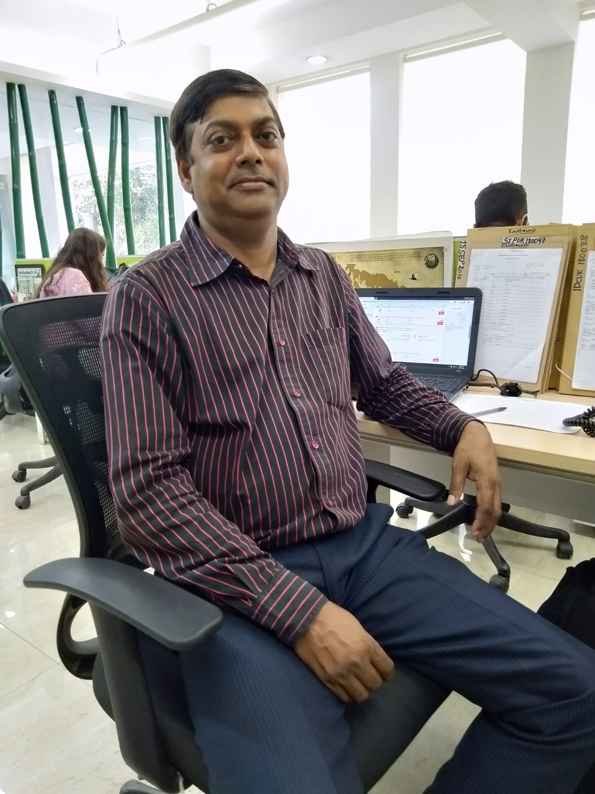 Local agent Rajesh in India