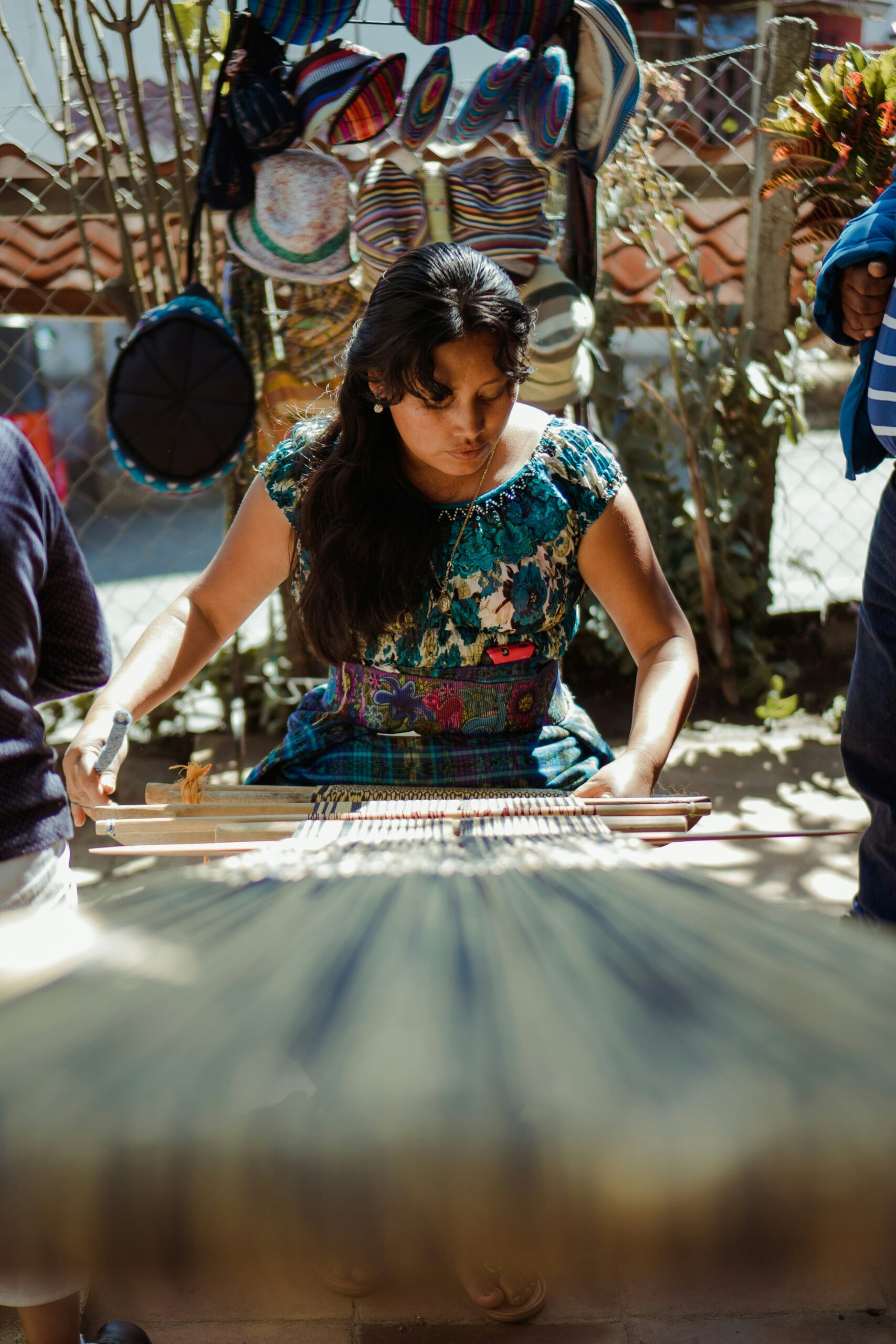 Traditional weaving in Guatemala