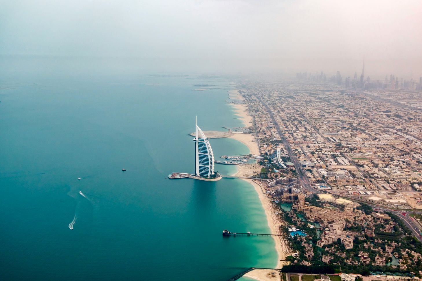 Dubai's coastline