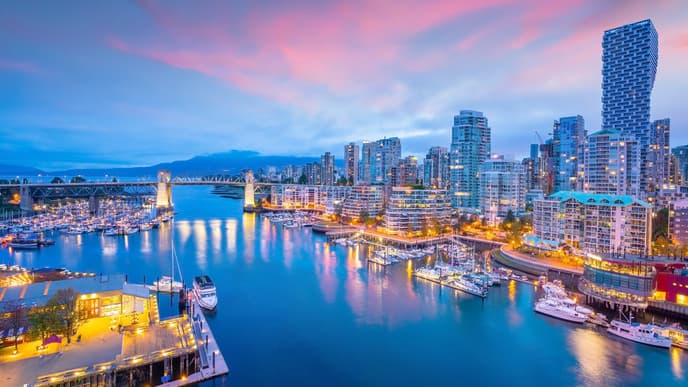Arrival in Vancouver