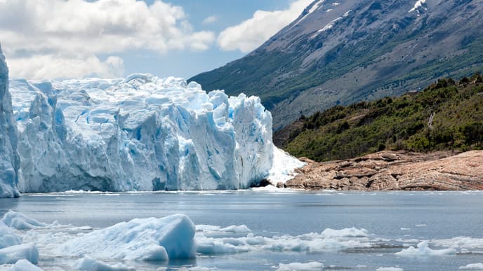 Blau-weißer Perito Moreno