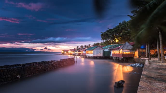 Explore the markets of Kep