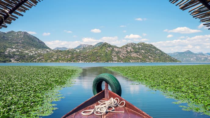 Kayak on the Waters of Lake Skadar