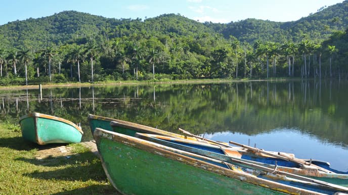 Auf dem Weg nach Las Terrazas