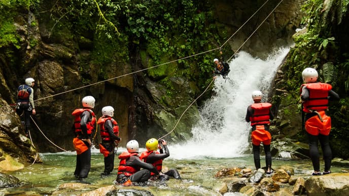 Go Rappelling at Arenal