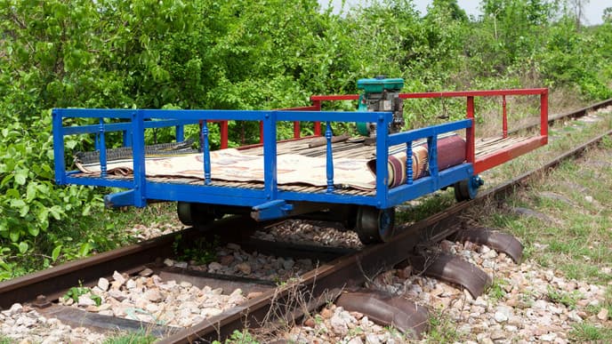 Ride the Bamboo Train & Explore Battambang’s Livelihoods