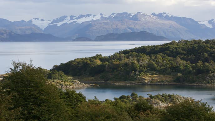 Hiking through Cape Horn