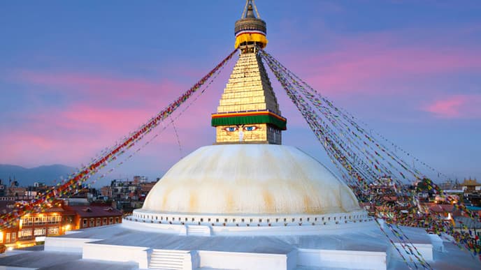 Auf Entdeckungstour durch Kathmandu
