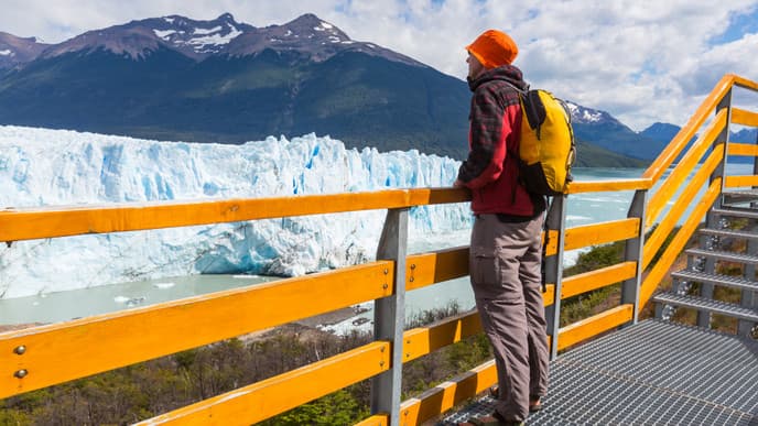 Stand in awe at the feet of Glaciers