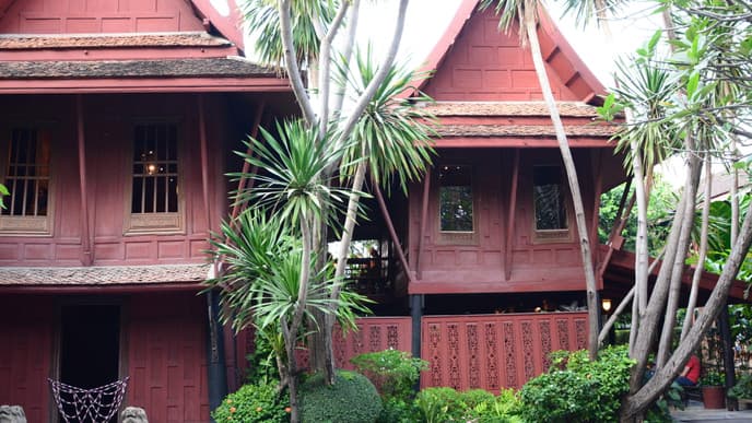 Jim Thompons Haus und Chinatown