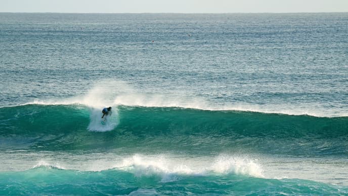 Hang Ten Off Easter Island