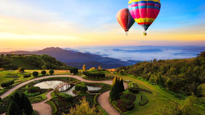 Flug nach Chiang Mai