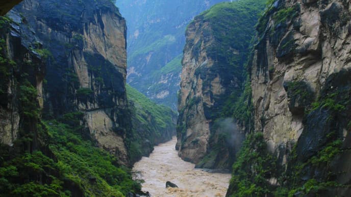 Der Yangtze und die Tigersprung-Schlucht