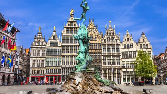 Into Belgium