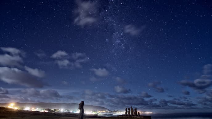 Learn about the Birdman Cult and Enjoy Stargazing