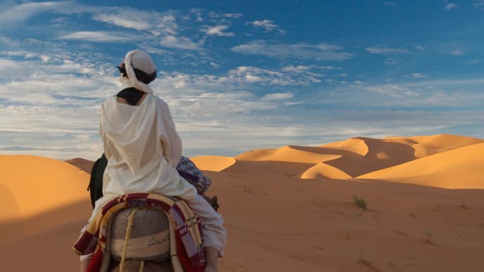 Experience total Sahara Desert immersion