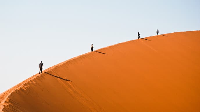 Be Amazed By The Sesriem Canyon