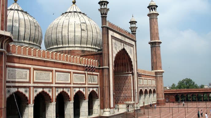 Das Rote Fort der Mogul-Dynastie