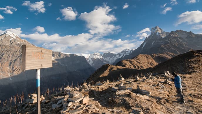 High Camp, Mardi Himal Base Camp und retour