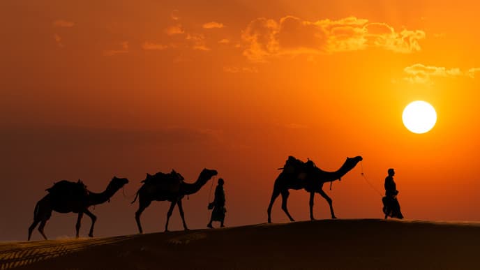 Tour durch die blaue Stadt