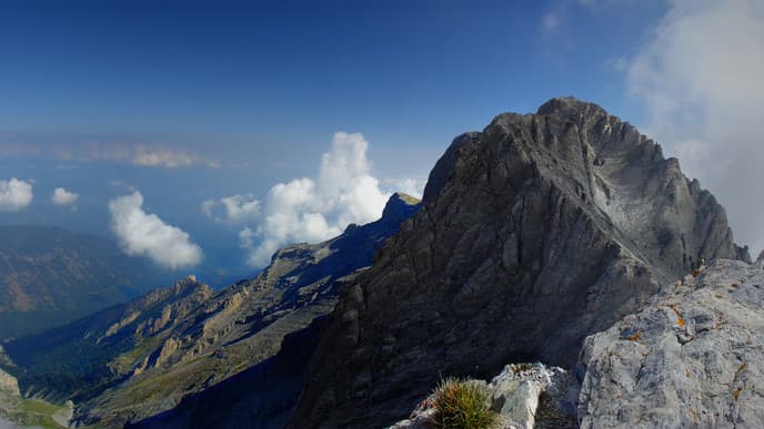 In the shadow of Mount Olympus