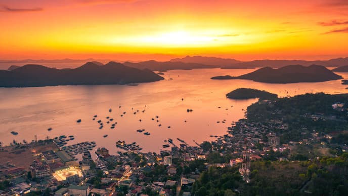 Flug nach Busuanga