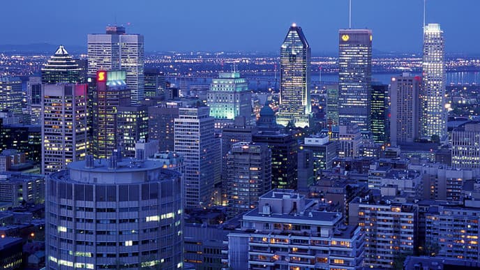 Arrival in Montreal