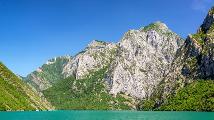 Boat Trip on Lake Komani