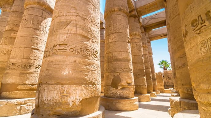 The temples of Luxor
