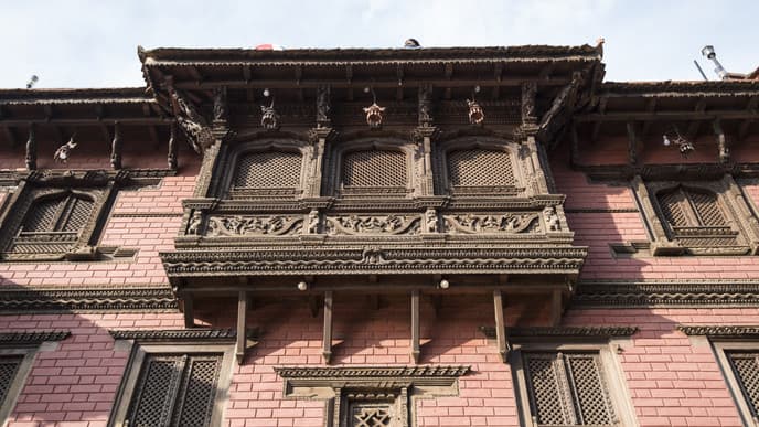 Das bunte Treiben von Kathmandu