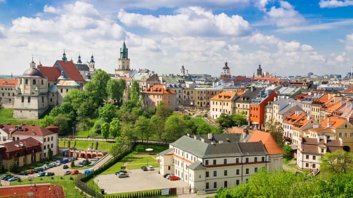 Travel to the city of Lublin